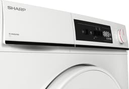 Sharp KDNHA8S6PWECB newline – warmtepomp droger – 8 kg – energie label E – 15 programma’s – LED trommelverlichting – links en rechts draaiend – WIT — thumbnail 4