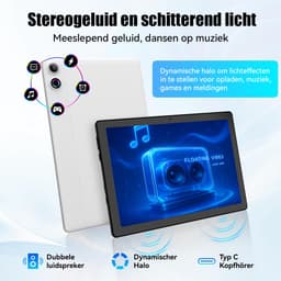 Hotlight A7 - Android 15 Tablet - 11 inch - 16(4+12)GB RAM/128GB ROM– 6800mAh - Wit — thumbnail 5