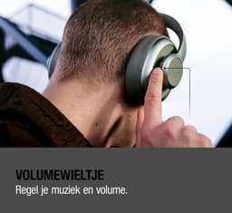 Fresh 'n Rebel Clam Blaze 2 – Draadloze Bluetooth Koptelefoon – 80 uur Speelduur – Inclusief App - Met volume wiel - Storm Grey — thumbnail 10