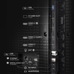 Hisense 100E7Q PRO - 100 inch - 4K QLED - 144hz - 2025 - Smart TV — thumbnail 4