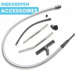 Professionele Bouwstofzuiger 100L – Nat en Droog – 2000W – Zonder Zak – 220V Stopcontact – 4,5M Netsnoer | Maximus — thumbnail 2
