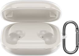 kwmobile Earphones Case for Beats Powerbeats Pro 2 Case - Clear TPU Silicone Earbuds Cover - Transparent — thumbnail 1
