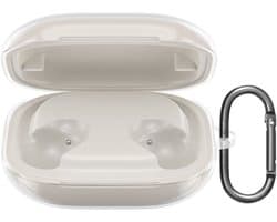 kwmobile Earphones Case for Beats Powerbeats Pro 2 Case - Clear TPU Silicone Earbuds Cover - Transparent