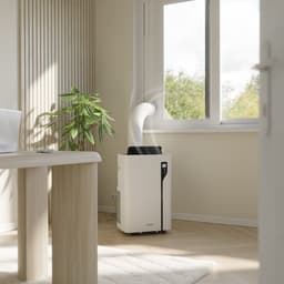MOA Mobiele Airco - 12.000 BTU - 3-in-1 - Met Afstandbediening - Tot 35m² - Airconditioner met Ontvochtigingsfunctie - Raamafdichtingskit - Wit — thumbnail 10