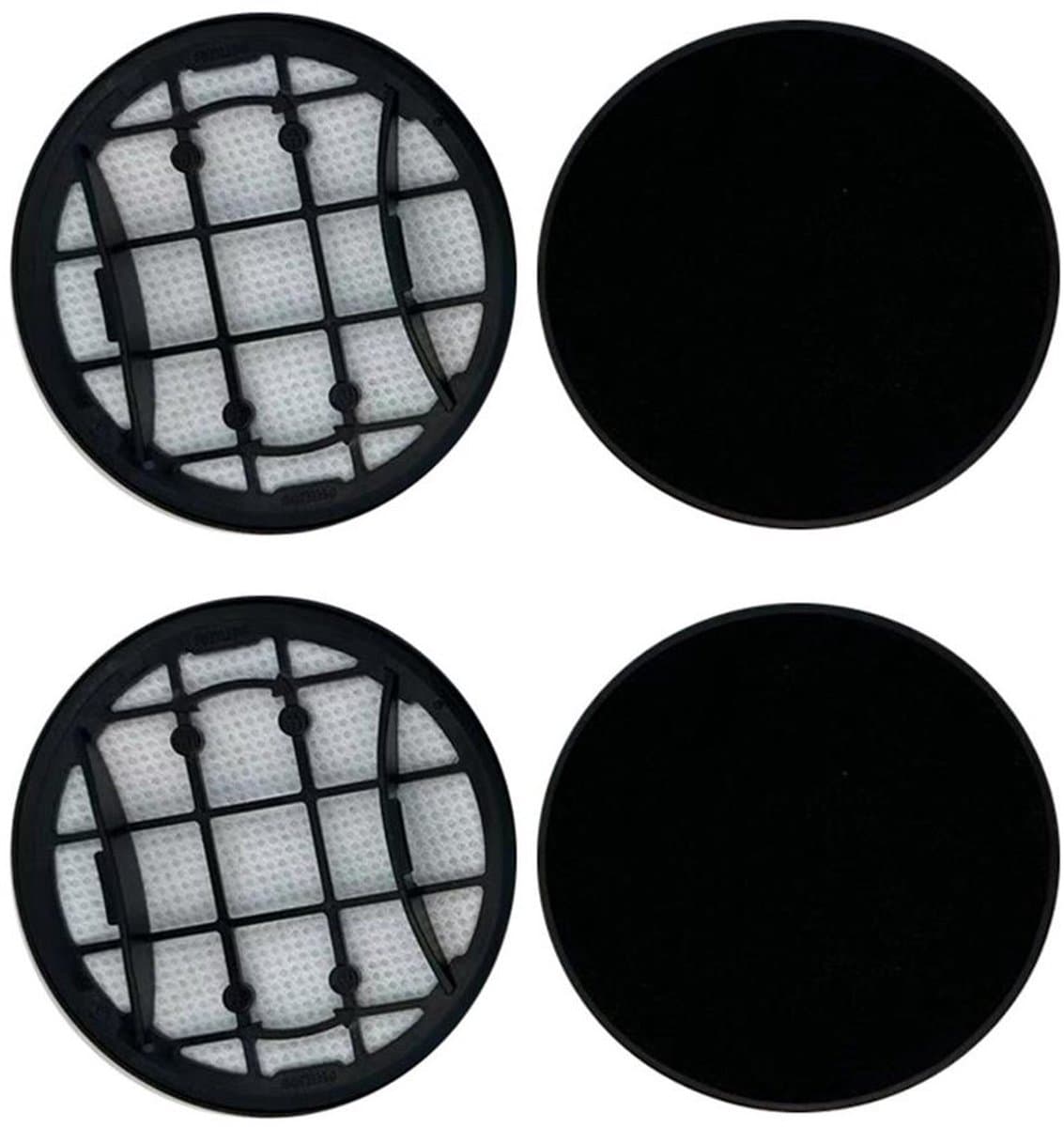 Vervangende filterpatronen Geschikt voor Philips VC 7000/8000, 2 stuks, wasbare schuimfilterpatronen en inlaatfilterpatronen, compatibel met de modellen XC7053, XC7055, XC7057, XC8055, XC8057 en XC8058. — afbeelding 1