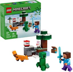 LEGO Minecraft Steve's Taiga-Avontuur Videogame Bouwpakket voor Kinderen - 21583 — thumbnail 8