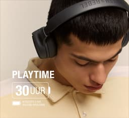 Fresh ‘n Rebel Code Fuse – Draadloze on-ear koptelefoon - Bluetooth - 30 uur Speeltijd - Zwart - Storm Grey — thumbnail 2