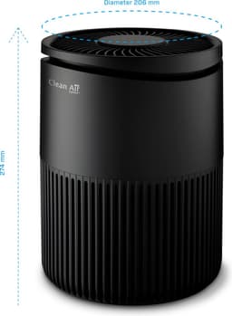 Clean Air Optima® CA-503B Compact Smart - Intelligente HEPA UV-C Ionisator Luchtreiniger - 360° Airflow - Ultrastil met sleepmode! <10dB(A)! — thumbnail 12
