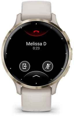 Garmin Venu 3s - Smartwatch - AMOLED-Scherm - 41mm - Ivory — thumbnail 1