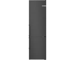 Bosch - KGN39VXAU - Serie 4 - Koel-vriescombinatie - 203cm hoog - Energielabel A - Zwart - Zeer stil - Total No Frost nooit meer ontdooien - Extra veel ruimte voor versproducten metVitaFresh XXL