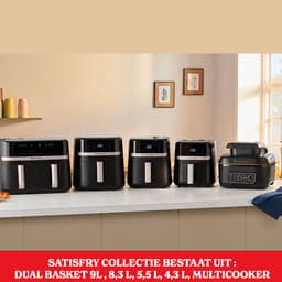 Russell Hobbs Satisfry Dual Basket 9L Airfryer - Heteluchtfriteuse - 27680-56 — thumbnail 10