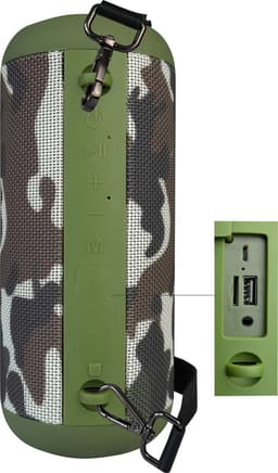 NJS 224 - Bluetooth speaker - Muziek box - Draadloos - 20 watt - Camo — thumbnail 2