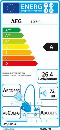 AEG LX7-2-DB - Stofzuiger zonder zak - Blauw - Hepa 13 — thumbnail 10