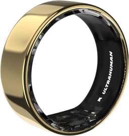 ULTRAHUMAN Ring AIR – Smart Ring | Geen maandabonnement | Bepaal eerst de juiste maat met de Sizing Kit | Slaaptracker - Hartslagmeter - Fitnesstracker – Air Gold – Size 12 — thumbnail 1