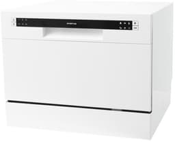 Inventum VVW5520 mini vaatwasser - 6 couverts - 44 cm hoog - Bestekmand - 6 programma’s - Startuitstel - Energielabel D - Vrijstaand - Wit — thumbnail 11