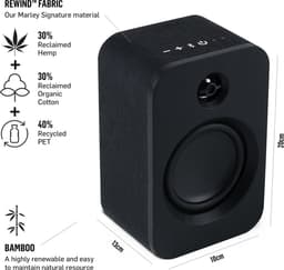 Marley Get Together Duo Bluetooth Speaker Draadloos - Boekenplank Speakers - Hifi speakers - Stereo Set - Home Audio - Limited Edition — thumbnail 4