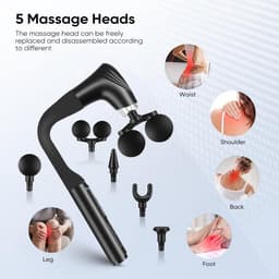 Massage Gun Professioneel - Massage Apparaat - Theragun sportgebruik — thumbnail 4