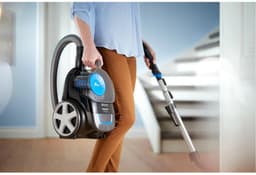 Philips Stofzuiger zonder Zak FC9331/09 - Alle Vloertypen - Sterke Zuigkracht - Met H13 Allergiefilter - Met Extra Mondstuk - Blauw — thumbnail 2