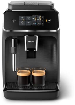 Philips 2200 Series - Espressomachine - 2 Soorten Koffie & Heet water - Melkopschuimer voor Cappuccino - Keramische molen - Volautomatisch - Zwart - Koffiemachine met bonen - EP2220/10 — thumbnail 9