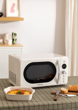 CREATE - Digitale magnetron-grill 900 W - Gebroken wit - MICROWAVE RETRO — thumbnail 6