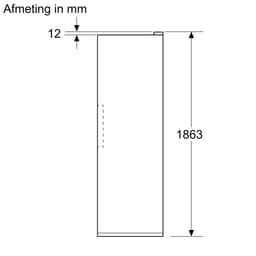 Bosch KSN36VCCG - Serie 4- Kastmodel koelkast - Extra veel inhoud 402L - Zeer stil - Nooit meer ontdooien met Total No Frost - VitaFresh XXL 0°C: houd etenswaren langer vers met extra ruime vershoudlades -Zwart — thumbnail 4