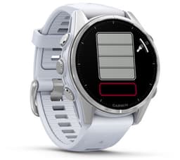 Garmin fenix 8 - Multisport Smartwatch - AMOLED-Scherm - 43mm - Zilverkleurig/Wit — thumbnail 8