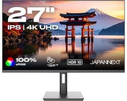 JAPANNEXT Monitor 27" IPS 4K UHD (3840x2160) | JN-IPS2709UHDR