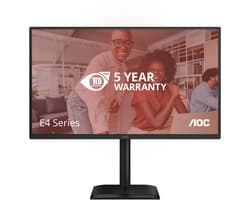 AOC 27E4CV computer monitor 68,6 cm (27") 1920 x 1080 Pixels Full HD LED Zwart