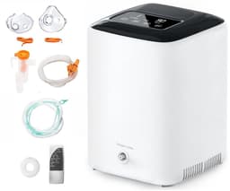 DailySupplies® Zuurstofconcentrator - Zuurstofmachine - Zuurstoffles - Wit — thumbnail 1