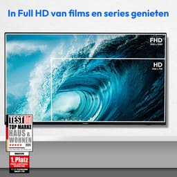 MEDION Full HD TV 100,3 cm (40 inch) (Smart TV, HDR, VIDAA Store, Netflix, Prime Video, Disney+, DAZN, Paramount+, HbbTV, PVR, Bluetooth), MD 840101 — thumbnail 3