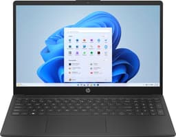 HP 15-fc0410nd AMD Ryzen™ 3 7320U Laptop 39,6 cm (15.6") Full HD 8 GB LPDDR5-SDRAM 512 GB SSD Wi-Fi 6 (802.11ax) Windows 11 Home Zwart — thumbnail 1