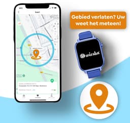 Wiesba WB13 Pro - smartwatch kinderen - gps horloge kind - kinderhorloge bellen - gps tracker kinderhorloge - kinderhorloge met gps - kinderhorloge - Blauw — thumbnail 16
