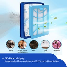 Replacements filterset geschikt voor Philips Powerpro Expert FC97XX – 2 stuks — thumbnail 6
