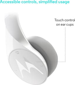 Motorola Pulse Escape - Draaloze Over-ear Bluetooth Koptelefoon - Microfoon - Waterbestendig - Wit — thumbnail 21