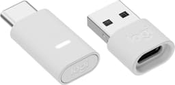 Logitech Zone Vibe Headset Draadloos Hoofdband Oproepen/muziek Bluetooth Wit — thumbnail 2