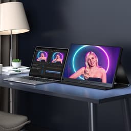 UPERFECT Portable Monitor E03 18.5" FHD 120Hz draagbaar monitor IPS 100% sRGB with Dual USB-C/VESA Mount,for Laptop/Switch/MacBook (VESA Mount ) — thumbnail 11