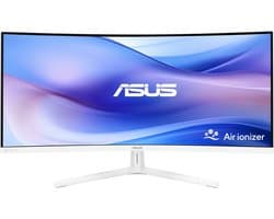 ASUS EyeCare VU34WCIP-W - QHD Ultrawide Monitor - Ingebouwde Air Purifier - USB-C 65W - 100hz - EPEAT Gold - 34 inch