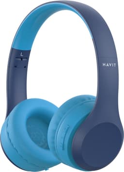 Havit H626BT (Blue) Hoofdtelefoons Bedraad en draadloos Hoofdband Muziek Bluetooth Blauw — thumbnail 3