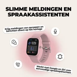 Denver Smartwatch Kinderen - Bellen/SMS/Whatsapp - Voor Android & iOS - Stappenteller - Slaapactiviteit - Hartslag, Bloeddrukmeter, Sportmodus - SWK120RO — thumbnail 7