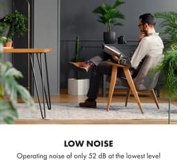 Klarstein mobiele airconditioner met luchtafvoerslang, 4-in-1 airconditioner met ventilator, luchtontvochtiger & nachtmodus, kleine & draagbare airconditioner voor thuis & op kantoor, app-bediening, 7000 BTU,1 kW voor 23 m² - Afstandsbediening — thumbnail 21