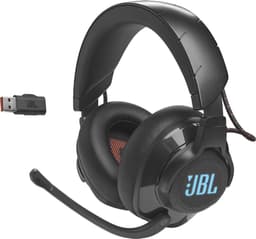JBL Quantum 610 - Draadloze Gaming Headset - 2.4GHz USB Dongle - JBL Quantum Surround - Lage Latency - 40 uur batterij - Over-ear met Microfoon - PC & PlayStation - Zwart — thumbnail 1