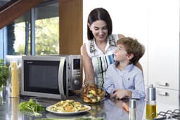 Sharp R922STWE - Combi magnetron - RVS — thumbnail 6