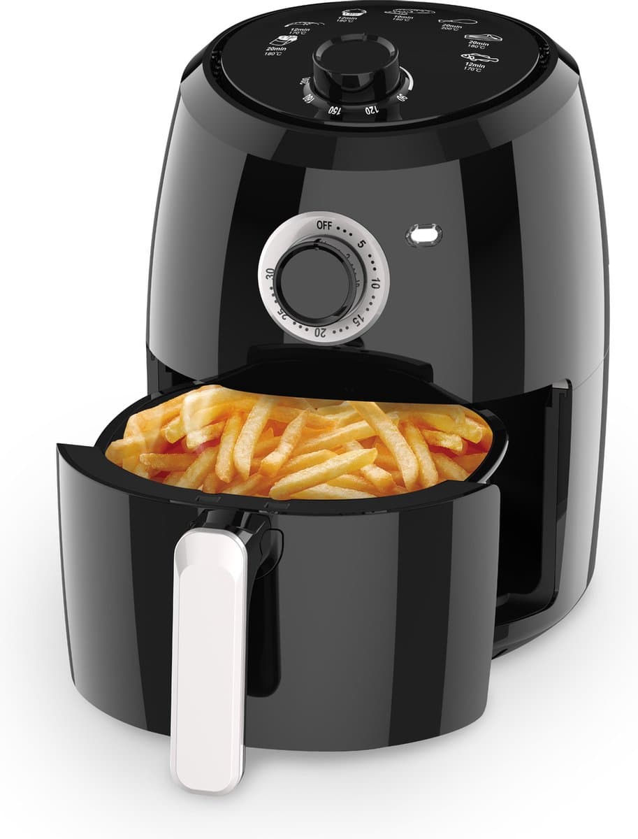 Daewoo DHFRYER Airfryer - Heteluchtfriteuse - 1000 Watt - Compact - 2.4 Liter - Timer — afbeelding 1