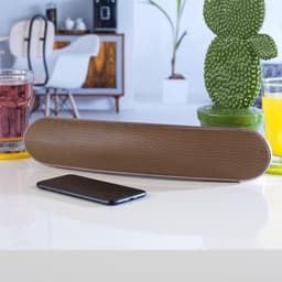 Intempo Curved Bluetooth Metallic Speaker (kleur: roségoud) — thumbnail 2