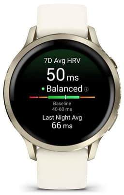 Garmin Venu 4 - Multisport smartwach - 41 mm - AMOLED - Goudkleurig/Creme — thumbnail 7