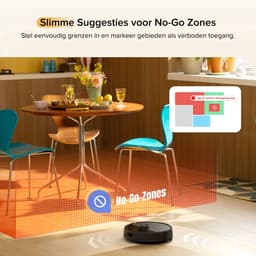 Roborock Q7 M5 Set–Robotstofzuiger met dweilfunctie–10000 Pa sterke zuigkracht–Dubbel antiklitsysteem– 150 min gebruiksduur– LiDAR-navigatie–Stofzuigerrobot voor tapijt– Dierenharen–Zwart–Q5 PRO Upgrade–2 Dweilen — thumbnail 6