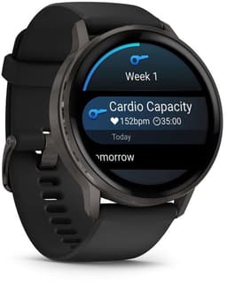 Garmin Venu 4 - Multisport smartwach - 45 mm - AMOLED - Slate Grijs/Zwart — thumbnail 6