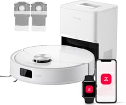 Roborock Q10 S5+ Set Robotstofzuiger en Dweil met Zelflediging– Zuigkracht van 10000 Pa–Vibrerende dweilpads– Handsfree Reinigen tot 7 Weken– Dubbel Anti-klitontwerp– Automatisch dweilen– Obstakelvermijding–Wit– S8 Plus Upgrade–2 stofzakken — thumbnail 1