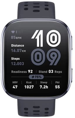 Amazfit Bip 6 - Smartwatch - 46 mm - Black — thumbnail 9