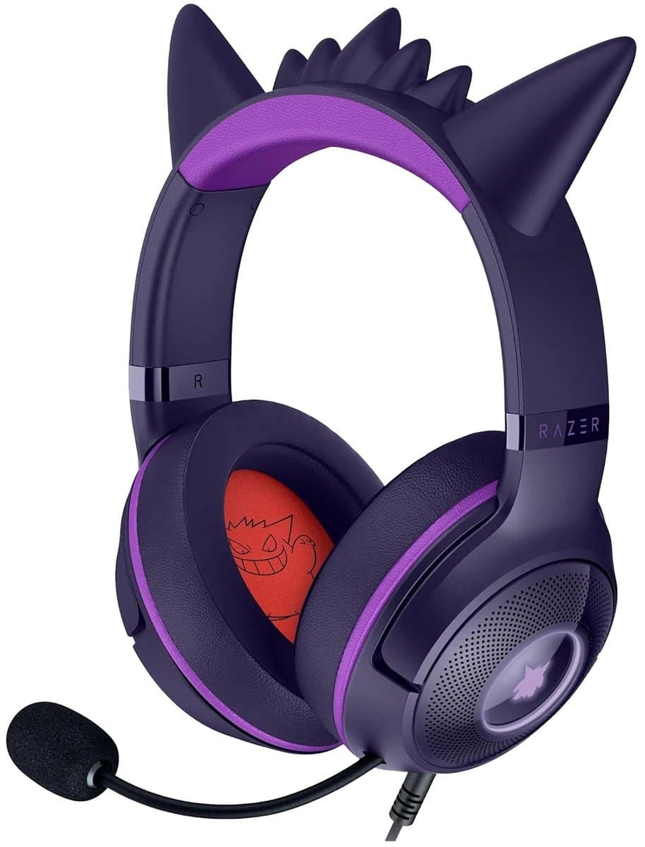 Razer Kraken Kitty V2 - Gaming Headset - Gengar - 7.1 Surround - RGB — afbeelding 1